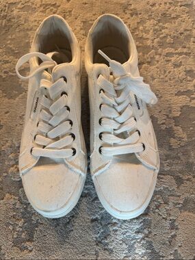 Rocket Dog White Canvas Low-Top Sneakers for Women size 11